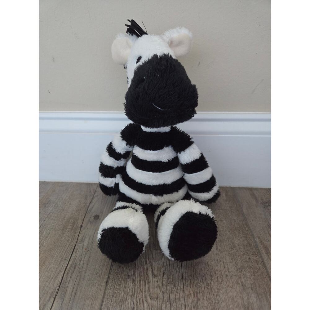 Lambs & Ivy Plush Zebra Stuffed Animal Soft Toy Nursery Decor Cute‎